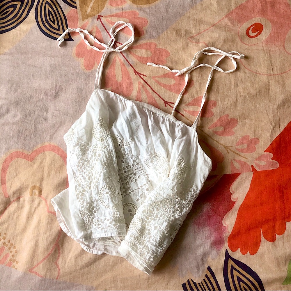 Anthropologie/HD in Paris Embroidered Camisole